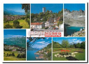 Postcard Modern Heidiland Sarganserland Schweiz