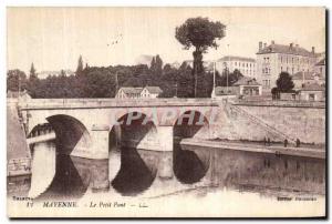 Old Postcard Mayenne Le Petit Pont