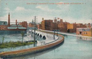 Erie Canal Aqueduct Crossing Genesee River, Rochester, New York - DB