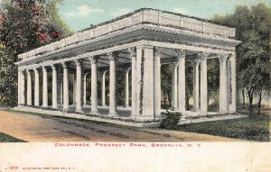 Colonnade, Prospect Park, Brooklyn, New York, Early Postcard, Unused