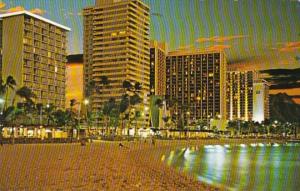 Hawaii Early Evening Off Waikiki Beach