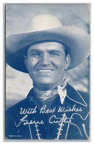 Arcade Card With Best Wishes Gene Autry