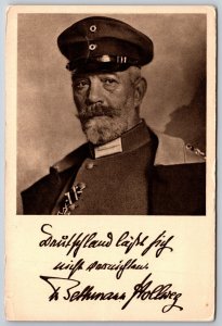 Portrait of Theobald von Bethmann-Hollweg Germany UNP Unused DB Postcard H15