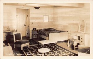 J74/ Government Camp Oregon RPPC Postcard c1940s Timberline Lodge 286