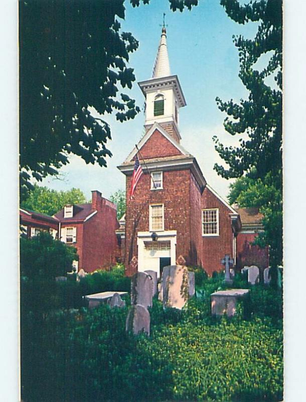 Unused Pre-1980 CEMETERY GRAVEYARD AT INDEPENDENCE PARK Philadelphia PA A7817
