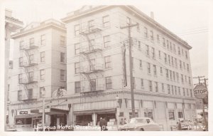 Oregon Roseburg The Umpqua Hotel 1952 Real Photo