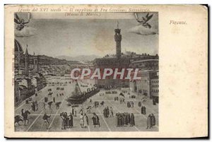 Old Postcard Firenze