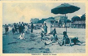 11193 VINTAGE POSTCARD - LATIN: TERRACINA-