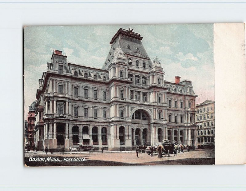 Postcard Post Office, Boston, Massachusetts