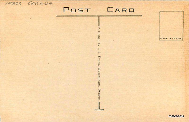 1920s Canada Port Elgin Beach Scene Evans postcard 8270