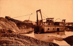 California Landlocked Gold Dredger In Northern California