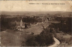 CPA Véerberie - Panorama sur St-VAAST et VERBERIE (130590)