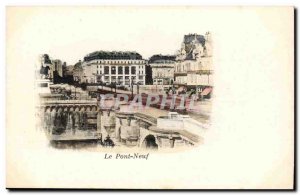 Paris - 1 - The Pont Neuf - Old Postcard