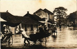 CPA AK INDOCHINA Real Photo on Postcard VIETNAM (958545)