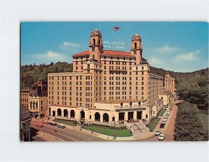 Postcard The Arlington Hotel Hot Springs National Park Arkansas