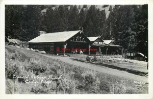 WY, Cody, Wyoming, RPPC, Crossed Saber's Ranch, Exterior View, Sturm Photo