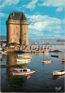 Modern Postcard Saint Malo Saint-Servan Solidor Tower