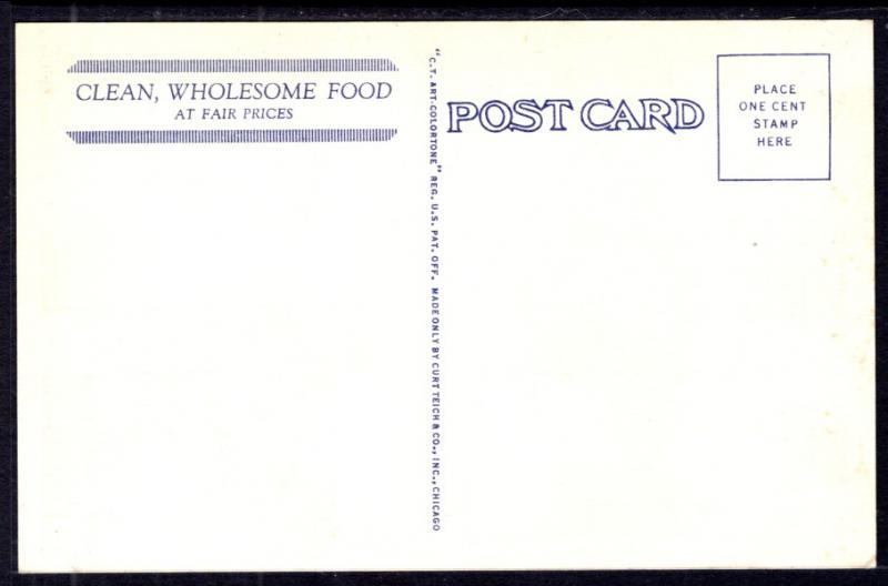 Pinkerton's Dining Hall,Marietta,OH BIN