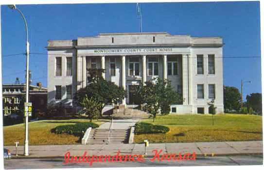Montgomery County Court House, Independence, Kansas, KS, Chrome