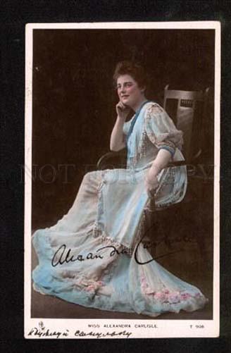 048193 Alexandra CARLISLE Drama Theatre PHOTO vintage TUCK