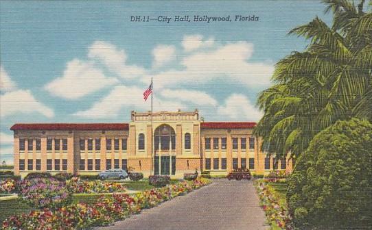 Florida Hollywood City Hall 1949