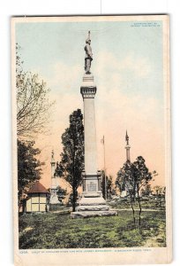 Missionary Ridge Tennessee TN Postcard 1915-1930 Crest of Orchard Knob Civil War