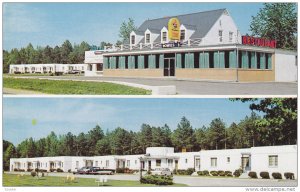 2-Views, LORNE, Virginia; Bowie's Motel and Restaurant, 40-60s