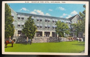 Vintage Postcard 1930-1945 Mountain View Hotel Gatlinburg, Tennessee (TN)