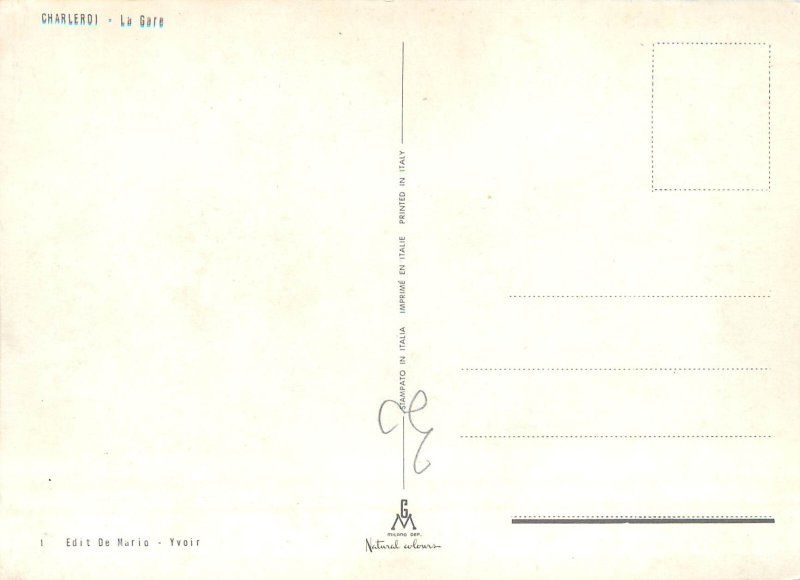 B522 Railway station Charleroi, Belgium