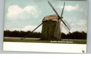 Cape Cod MA Wind Mill c1910 Postcard