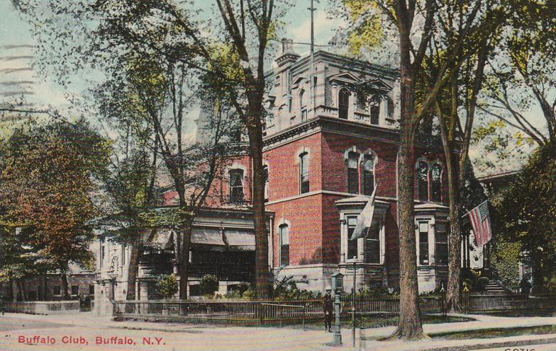 Buffalo Club Building - Buffalo NY, New York - pm 1911 - DB