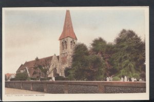 Hertfordshire Postcard - Holy Trinity Church, Bengeo     RS13719