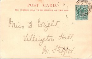 King Edward VII, Queen Alexandra  c1902 Vintage Postcard Z15