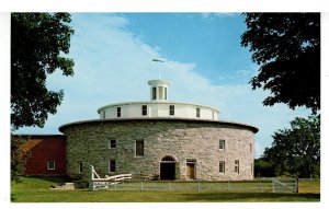 MA - Hancock Shaker Village. 1826 Round Stone Barn 