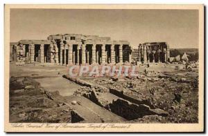 CPA Egypt Egypte Thebes Général view of Ramesseum Temple of Ramses II 