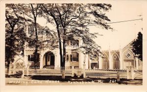 B68/ Kennebunk Maine Me RPPC Real Photo Postcard c40s Wedding Cake House