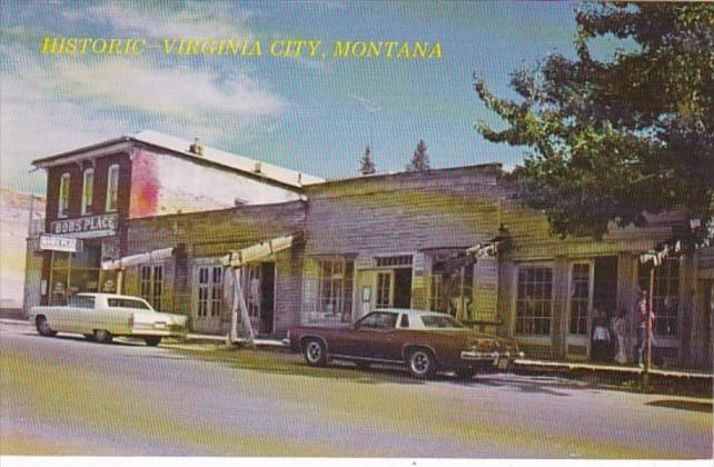 Montana Virginia City Street Scene