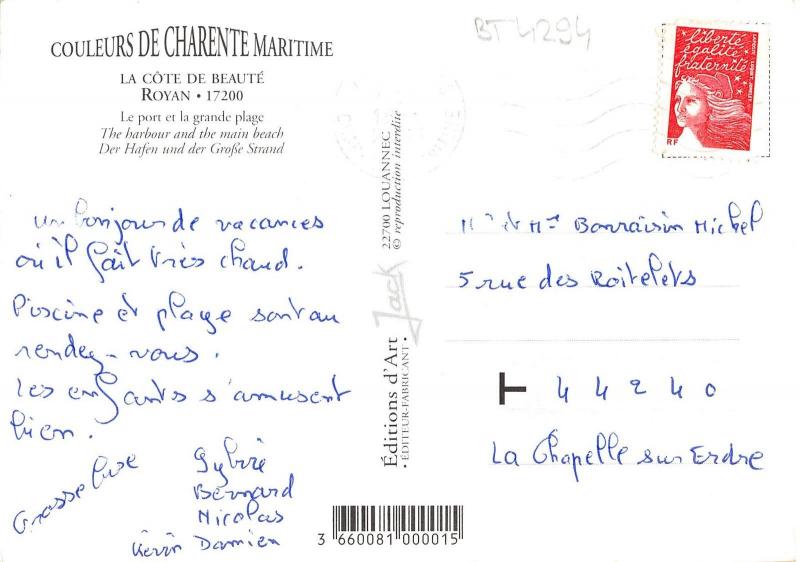 BT4294 Royan ship bateaux France