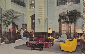 Sarasota Terrace Hotel Interior View of the Lobby - Sarasota, Florida FL  