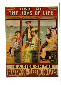 Joys of Life, Ride on the Blackpool Fleetwood Cars, England, Advertising