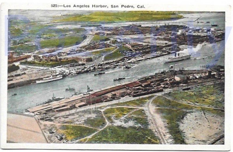 LOS ANGELES HARBOR SAN PEDRO CAL