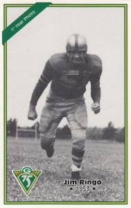 GREEN BAY PACKERS NEW POSTCARD 75th ANNIVERSARY 1953 PIX JIM RINGO #51