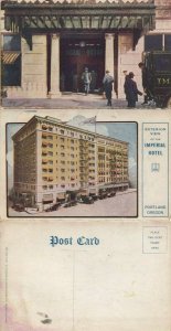 PORTLAND, Oregon, 1915; Imperial Hotel, Folder Views