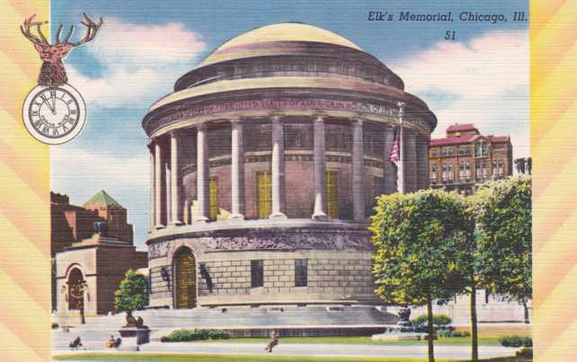 Elks Memorial on Diversey - Chicago IL, Illinois - Linen