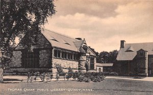 Thomas Crane Public Library Quincy, Massachusetts MA  