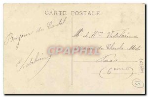 Old Postcard Auvergne Cantal Murat Calvary Rocher Bonnevie has the Virgin