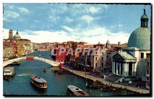 Old Postcard Venezia Ponte degli Scalzi THe Bridge of the Scalzi