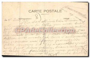 Old Postcard Montdidier (Somme) Statue Parmentier