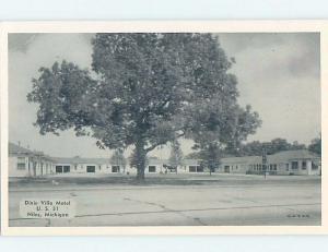 1950's DIXIE VILLA MOTEL Niles Michigan MI ho5208