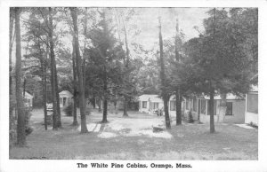 Orange Massachusetts White Pine Cabins Vintage Postcard AA45130